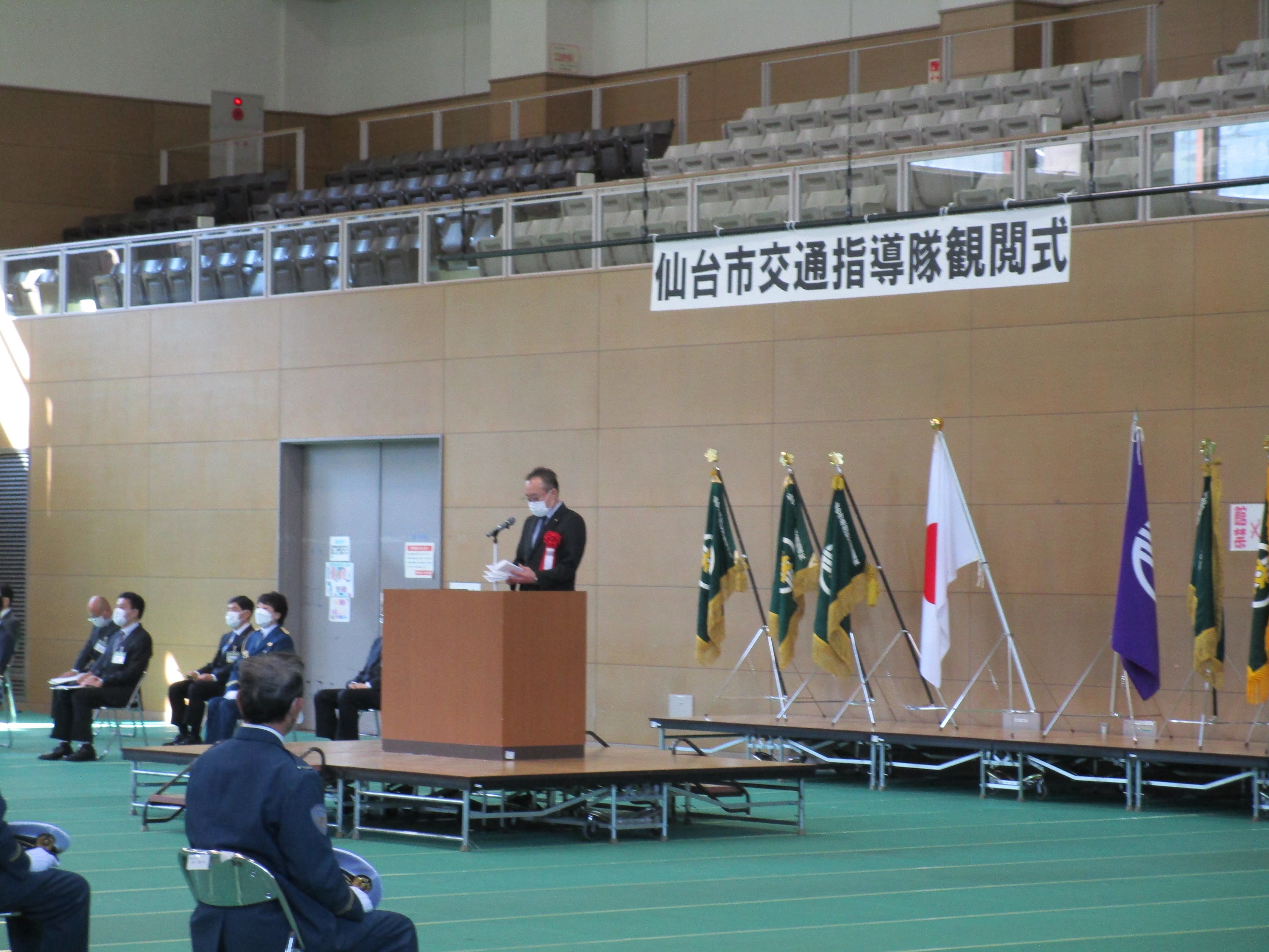 令和3年度仙台市交通指導隊観閲式