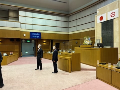 南東北市議会訪問（郡山市）